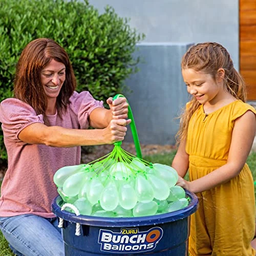 Bunch O Balloons Multi-Colored (10 Bunches) By ZURU, 350+ Rapid-Filling Self-Sealing Instant Water Balloons For Outdoor Family, Children Summer Fun - Total (100 Balloons) Colors May Vary 7 Bunch O Balloons Multi-Colored (10 Bunches) By ZURU, 350+ Rapid-Filling Self-Sealing Instant Water Balloons For Outdoor Family, Children Summer Fun - Total (100 Balloons) Colors May Vary - Image 5
