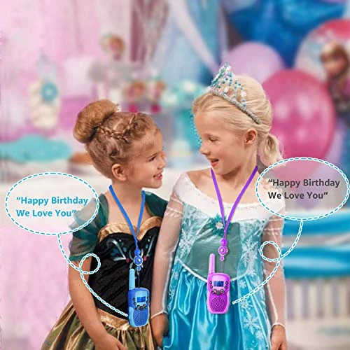 Wishouse Walkie Talkies 5 Pack Long Range, Family Wearable Radio For Kids Adults,Girls Boys Army Toys With Flashlight Lanyards For Outdoor Camping Games Cosplay Xmas Birthday Gift Children 4 Wishouse Walkie Talkies 5 Pack Long Range, Family Wearable Radio For Kids Adults,Girls Boys Army Toys With Flashlight Lanyards For Outdoor Camping Games Cosplay Xmas Birthday Gift Children - Image 2