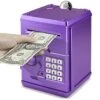 Cargooy Mini ATM Piggy Bank ATM Machine Best Gift For Kids,Electronic Code Piggy Bank Money Counter Safe Box Coin Bank For Boys Girls Password Lock Case (Purple) 2 Cargooy Mini ATM Piggy Bank ATM Machine Best Gift For Kids,Electronic Code Piggy Bank Money Counter Safe Box Coin Bank For Boys Girls Password Lock Case (Purple) -Folkmanis Toys Shop 51cLoqMmkyL