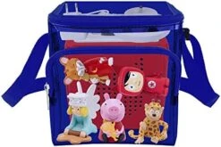 Annmore Carrying Case For Toniebox And Tonies Figures, Clear Bag Compatiable With Yoto Player And Cards, Toy Characters Storage Bag, Game Cards Holder, Blue -Folkmanis Toys Shop 51cNgSIJGGL. AC