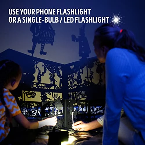 Shadow Play Little Prince Shadow Theater And Shadow Puppets Combo - Educational Toy, Montessori Preschool Learning Toys For Girls And Boys - Easter Birthday Gift Present 3 4 5 6 7 Year Old 6 Shadow Play Little Prince Shadow Theater And Shadow Puppets Combo - Educational Toy, Montessori Preschool Learning Toys For Girls And Boys - Easter Birthday Gift Present 3 4 5 6 7 Year Old - Image 4