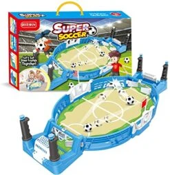 AMQY Foosball Tables - Tabletop Football Game Toy Set Soccer Tabletops Competition Sports Games, Slingshot Games Toys, Desktop Sport Board For Family Night Fun, Christmas Birthday Gifts -Folkmanis Toys Shop 51cibyCUmEL