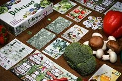 Pencil First Games Delicious Card Game - An Artful Flip-and-Write Gardening Game With Fruits And Vegetables Games For 1-100 Players -Folkmanis Toys Shop 51cotseVkHL