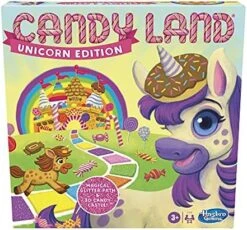 Hasbro Gaming Candy Land Unicorn Edition Toddler Games, Unicorn Toys, Perfect Kids Gifts, Board Games, Ages 3 And Up (Amazon Exclusive) -Folkmanis Toys Shop 51crrkY6Y8L. AC