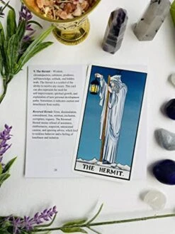 SUNSTELO Tarot Cards With Guide Book - Remastered Original Design Tarot Deck For Beginners And Professional - Fortune Telling Cards - Divination Tools -Folkmanis Toys Shop 51ctif3IGDL