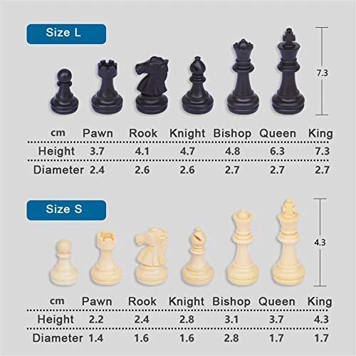 FINE MEN WYX-Chess, 1set Chess Portable Travel Chess Set Plastic Chess Game Magnetic Chess Pieces Folding Chessboard As Gift Toy BSTFAMLY I66 ( Color : Yellow 1 Size S ) 5 FINE MEN WYX-Chess, 1set Chess Portable Travel Chess Set Plastic Chess Game Magnetic Chess Pieces Folding Chessboard As Gift Toy BSTFAMLY I66 ( Color : Yellow 1 Size S ) - Image 3