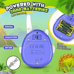 Dinosaur Walkie Talkies Toys For Kids: DASTION-99 Walkie Talkie Dinosaur Toy For Kids 3-5 6 Year Old Boys Girls Birthday Gifts For 3 4 5 6 Year Old Boy Girl Outdoor Camping Hiking Games For Kid 2 Pack 13 Dinosaur Walkie Talkies Toys For Kids: DASTION-99 Walkie Talkie Dinosaur Toy For Kids 3-5 6 Year Old Boys Girls Birthday Gifts For 3 4 5 6 Year Old Boy Girl Outdoor Camping Hiking Games For Kid 2 Pack -Folkmanis Toys Shop 51cy9XVVHsL