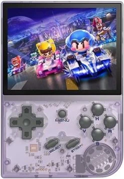 RG35XX Handheld Game Console , 3.5 Inch IPS Screen Linux System Built-in 64G TF Card 5474 Classic Games Support HDMI TV Output (Gray) -Folkmanis Toys Shop 51cyKmqy XL. AC
