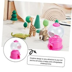 Ibasenice 2pcs Mini Sugar Machine Plastic Container Toys For Kids Claw Machine Toys Hotdog Roller Machine Kids Piggy Bank Bubble Gum Candy Dispenser Abs Pink Mini Candy Twisters Coin 10 Ibasenice 2pcs Mini Sugar Machine Plastic Container Toys For Kids Claw Machine Toys Hotdog Roller Machine Kids Piggy Bank Bubble Gum Candy Dispenser Abs Pink Mini Candy Twisters Coin -Folkmanis Toys Shop 51d8NRBWqLL
