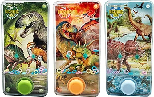 Water Games Handheld Water Ring Toy For Kids - 3 Pack Of Dinosaur Water Ring Toss Toy, DinoHoop 3 Water Games Handheld Water Ring Toy For Kids - 3 Pack Of Dinosaur Water Ring Toss Toy, DinoHoop