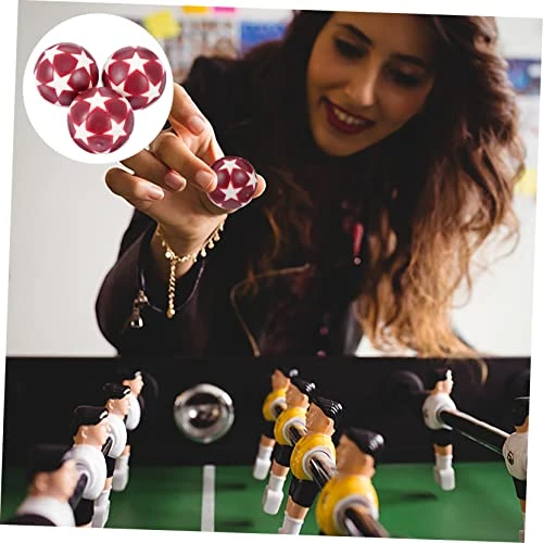 Kisangel 20 Pcs Interesting Durable Soccer Toy Accessories Accessory Tables Toys Foosball Desktop Balls As Classic Printed Resin Official Adorable Supply Footballs Game Shown Machine Inch 6 Kisangel 20 Pcs Interesting Durable Soccer Toy Accessories Accessory Tables Toys Foosball Desktop Balls As Classic Printed Resin Official Adorable Supply Footballs Game Shown Machine Inch - Image 4