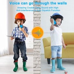 Walkie Talkies For Kids 3 Pack 3 Miles, 2 Way Radio Toys For Kids With Backlit LCD Flashlight, Christmas Or Birthday Gifts For Girls And Boys Age 3-12 (Blue Pink Yellow) 12 Walkie Talkies For Kids 3 Pack 3 Miles, 2 Way Radio Toys For Kids With Backlit LCD Flashlight, Christmas Or Birthday Gifts For Girls And Boys Age 3-12 (Blue Pink Yellow) -Folkmanis Toys Shop 51dPKJf4iRL