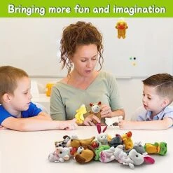 24 PCS Finger Puppets Set Mini Stuffed Animals Finger Puppet Toys For Storytelling Playing Teaching Shows Playtime Schools Birthday Party Gift Favor Supplies 13 24 PCS Finger Puppets Set Mini Stuffed Animals Finger Puppet Toys For Storytelling Playing Teaching Shows Playtime Schools Birthday Party Gift Favor Supplies -Folkmanis Toys Shop 51dfIpgQdNL
