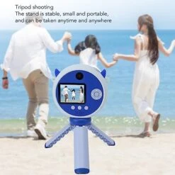 Kids Mini Play Camera, Dual Lens Kids Camera Toy For Birthday Gift (Blue) -Folkmanis Toys Shop 51dhVYduEQL 1