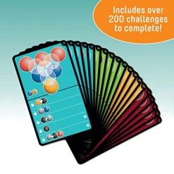 Thames & Kosmos Dimension: The Brain Game To Go | Brainteasers |Puzzles| Solo Games | 1 Player | Dimension | Stacking Game | Kosmos Game -Folkmanis Toys Shop 51diBAbjivL