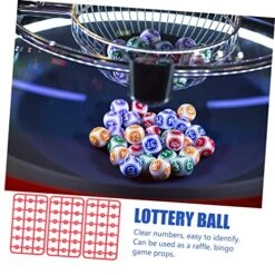 Small Lottery Machine Lottery Game Mini Toys Mini Toy 3 Sets Number Picker Lottery Plastic 3D Mini Toy Bingo Number Balls Lottery Ball Machine -Folkmanis Toys Shop 51dj0ealOpL