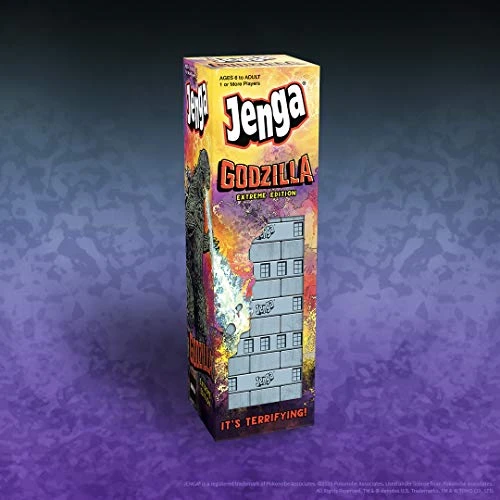 USAOPOLY Jenga: Godzilla Extreme Edition | Based On Classic Monster Movie Franchise Godzilla | Collectible Jenga Game | Unique Gameplay Featuring Movable Godzilla Piece 5 USAOPOLY Jenga: Godzilla Extreme Edition | Based On Classic Monster Movie Franchise Godzilla | Collectible Jenga Game | Unique Gameplay Featuring Movable Godzilla Piece - Image 3