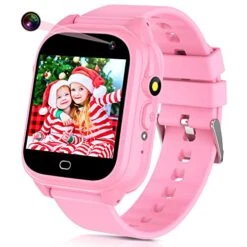 CMKJ Kids Smart Watch For Boys Girls Age 4-12 Boys Girls,with Camera 26 Games Video Music Player Pedometer Alarm Clock, Toddler Learning Educational Toys, 4 5 6 7 8 9 10 11 12 Years Children Gifts