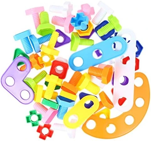 Kidcraft Playset Educational Toys 1pack Game Kids Plastic Bolts And Tightening Match For Matching Toy Nuts Color Screw Kids Toys Childrens Toys Tightening Screw Playthings 9 Kidcraft Playset Educational Toys 1pack Game Kids Plastic Bolts And Tightening Match For Matching Toy Nuts Color Screw Kids Toys Childrens Toys Tightening Screw Playthings - Image 7