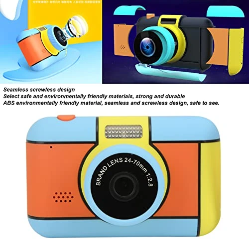 Children Mini Digital Camera, 32G 2.4 Inch HD Screen 610mAh Dual Lens Camera, USB Kids Camcorder, Toys Boys Girls Birthday Gift Outdoor Game 6 Children Mini Digital Camera, 32G 2.4 Inch HD Screen 610mAh Dual Lens Camera, USB Kids Camcorder, Toys Boys Girls Birthday Gift Outdoor Game - Image 4