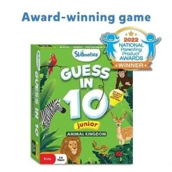 Skillmatics Card Game - Guess In 10 Junior Animal Kingdom, Quick Game Of Smart Questions, Gifts & Fun Learning For Ages 3 To 6 -Folkmanis Toys Shop 51dsldKTA8L