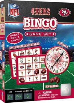 MasterPieces Kids Games - NFL San Francisco 49ers Bingo Game