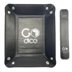 GoDice Tray - Dice Rolling Tray, Dice Tray Folding Scroll, Compatible For RPG DND Tabletop Games