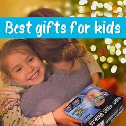 AGM Kids Night Vision Goggles, Adjustable Spy Gear Night Mission Goggles With Flip-Out Lights Green Lens -Folkmanis Toys Shop 51eBNPeR6pL