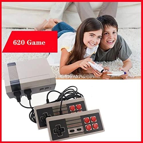 Classic Retro Game Console Mini Video Games Built-in With 620 Game 2 Joysticks AV Output Handheld Toys For Boys Player Console Family Kids, Adult, Children Gift, Birthday Gifts For Boys (620) 5 Classic Retro Game Console Mini Video Games Built-in With 620 Game 2 Joysticks AV Output Handheld Toys For Boys Player Console Family Kids, Adult, Children Gift, Birthday Gifts For Boys (620) - Image 3