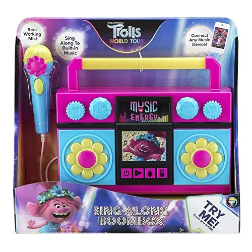 Trolls TR115EM Rock N Troll Sing Along Boom Box 5 Trolls TR115EM Rock N Troll Sing Along Boom Box - Image 3