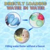 Reusable Water Balloons,Magnetic Self-sealing Refillable Water Balls - Pool Toys For Kids & Adults, Silicone Water Ball Easy Quick Fill, Outdoor Water Play Game, Summer Fun Party, 12 Pack