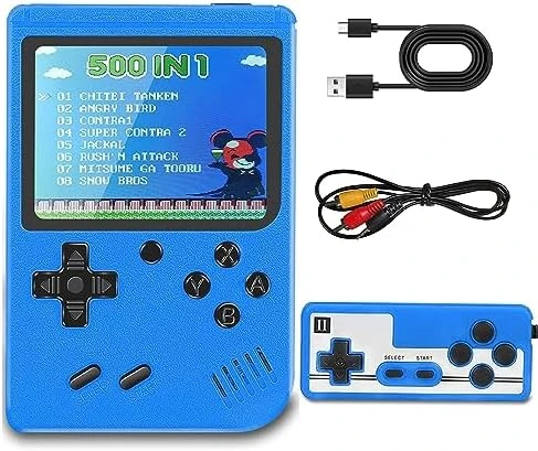 Portable Retro Game Player Handheld Game Console Color Screen Handheld Gameboy Support TV Two Players Gift For Kids And Adults-B||b 10 Portable Retro Game Player Handheld Game Console Color Screen Handheld Gameboy Support TV Two Players Gift For Kids And Adults-B||b - Image 8