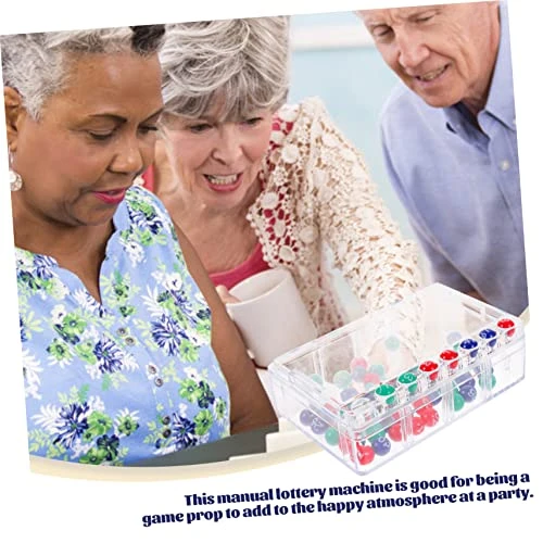 Ibasenice 3 Sets Lottery Machine Suit Mini Toys For Kids Desktop Toys Bingo Game Set Bingo Balls Fortunate Number Picker Small Lottery Machine For Party Lottery Ball Machine Child Cage 6 Ibasenice 3 Sets Lottery Machine Suit Mini Toys For Kids Desktop Toys Bingo Game Set Bingo Balls Fortunate Number Picker Small Lottery Machine For Party Lottery Ball Machine Child Cage - Image 4