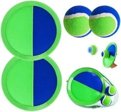 PULEEBO Catch Ball Game For Kids-Beach Toys Backyard Lawn Toss And Catch Games -Upgraded Version Throw Sticky Balls And Catch Game Toys For Kids Boys Girls Adults Family Outside Gifts -Folkmanis Toys Shop 51eYNz1ww3L. AC