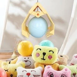 Kid Claw Machine, Arcade Game Candy Grabber Machine With 20 Dolls And 60 S Countdown, Cool Music Lighting And 2 Kinds Power Supply Modes, 360° Grabbing Ignite Atmosphere, For Gifting -Folkmanis Toys Shop 51eYkAymuUL