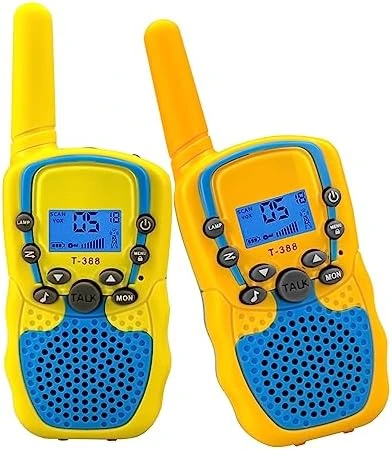 Wcfish Walkie Talkies For Kids, 2 Pack 22 Channels 2 Way Radio With Backlight LCD Flashlight, 3KMs Long Range Kids Toys For 3-12 Years, Children's Outdoor Adventure Camping Hiking Game (Green+Pink) 11 Wcfish Walkie Talkies For Kids, 2 Pack 22 Channels 2 Way Radio With Backlight LCD Flashlight, 3KMs Long Range Kids Toys For 3-12 Years, Children's Outdoor Adventure Camping Hiking Game (Green+Pink) - Image 9