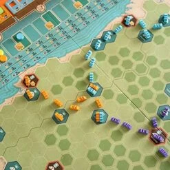 Capstone Games: Iberian Gauge, Strategy Board Game, Game Of Simple Rules With Varied Strategies, 60 Minute Play Time, 3 To 5 Players, Ages 12 And Up -Folkmanis Toys Shop 51enPnUEcyL