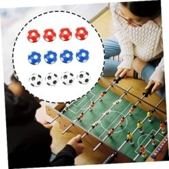 Kisangel 24 Pcs Football Machine Ball Mini Footballs For Kids Kid Soccer Ball Professional Soccer Ball Foosball Tabletop Game Mini Soccer Replacement Foosballs Table Football Accessories -Folkmanis Toys Shop 51etgVYEuhL
