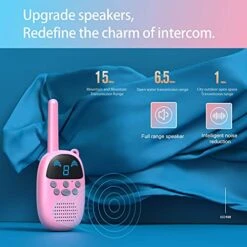 Kids Toys For 3-12 Year Old Boys Girls CONNECOM FRS Walkie Talkies For Kids Best Gifts For Boys And Girls Walkie Talky Radios For Children Two Way Radio Pair For Outside Adventure, Hiking, Camping -Folkmanis Toys Shop 51etmAlOoSS