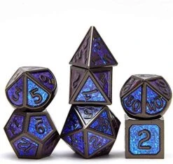 DND Metal Dice Set Role Playing 7PCS Dungeons And Dragons Dice Pathfinder RPG Games DND Dice,Metal Dice Set D&d（Pink） -Folkmanis Toys Shop 51evIvWAVXL. AC