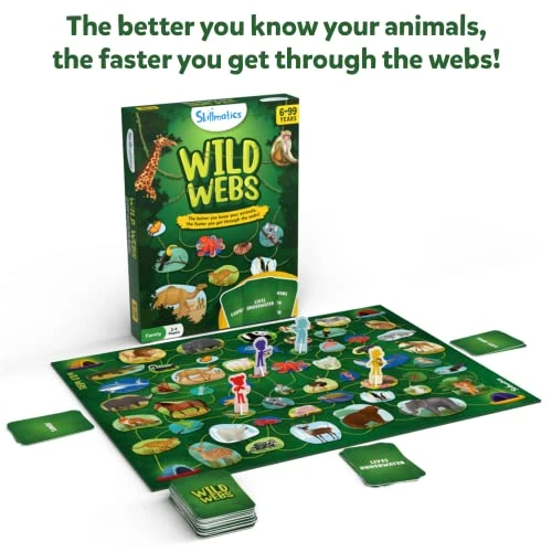 Skillmatics Ultimate Animal Game Box - 3 Games In 1, Gifts, Family Friendly Games For Ages 6 And Up 6 Skillmatics Ultimate Animal Game Box - 3 Games In 1, Gifts, Family Friendly Games For Ages 6 And Up - Image 4