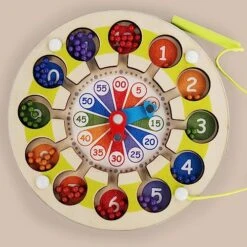 Wooden Magnetic Maze Puzzles, Preschool Learning Activities Educational Toys Fine Motor Skills Toys Travel Toys For Kids Ages 3-8, Magnetic Pen Driving Beads Interactive Maze Game Early Educational -Folkmanis Toys Shop 51fKosPvSOL