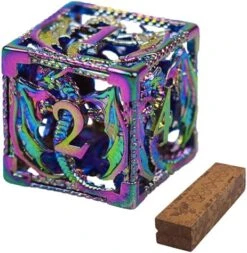 Metal Dragon DND Dice Set,Copper Material D&D Style Dice For Medieval Fantasy RPG,7 Dies With Tin Box,Silver Dragon 18 Metal Dragon DND Dice Set,Copper Material D&D Style Dice For Medieval Fantasy RPG,7 Dies With Tin Box,Silver Dragon -Folkmanis Toys Shop 51fRVfQDw1L. AC