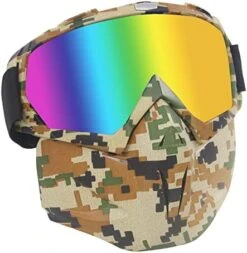 EKIND Tactical Mask With Removable Face Mask Compatible For Nerf Elite Toy Gun Game Rival Ball -Folkmanis Toys Shop 51fWzMZ5DuL. AC