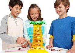 Mattel Games Tumblin' Monkeys Kids Game With Monkey Game Pieces, Sticks And Game Unit, Easy-to-Learn, Makes A Great Gift For 5 Year Olds And Up -Folkmanis Toys Shop 51fcZzPjdMS