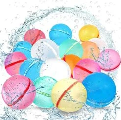 Magnetic Reusable Water Balloons, Refillable Water Toys Balloons Quick Fill Self Sealing, Splash Bomb Water Balls Summer Toys For Kids, Pool, Outdoor Water Play Game, Summer Fun Party, 12 Pack 21 Magnetic Reusable Water Balloons, Refillable Water Toys Balloons Quick Fill Self Sealing, Splash Bomb Water Balls Summer Toys For Kids, Pool, Outdoor Water Play Game, Summer Fun Party, 12 Pack -Folkmanis Toys Shop 51fdbgBieIL. AC