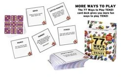 TENZI Party Pack Dice Game Bundle With 77 Ways To Play TENZI - A Fun, Fast Frenzy For The Whole Family - 6 Sets Of 10 Colored Dice - Colors May Vary 11 TENZI Party Pack Dice Game Bundle With 77 Ways To Play TENZI - A Fun, Fast Frenzy For The Whole Family - 6 Sets Of 10 Colored Dice - Colors May Vary -Folkmanis Toys Shop 51fgaFweEyL