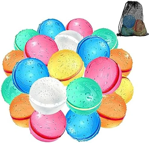 SOPPYCID Reusable Water Bomb Balloons, Magnetic Refillable Water Balls - Pool Toys For Boys And Girls, Beach Outdoor Activities Water Games Toy For Kids Self Sealing Water Splash Ball (6Pack) 11 SOPPYCID Reusable Water Bomb Balloons, Magnetic Refillable Water Balls - Pool Toys For Boys And Girls, Beach Outdoor Activities Water Games Toy For Kids Self Sealing Water Splash Ball (6Pack) - Image 9
