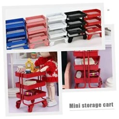 Ibasenice 4pcs Doll House Decoration Bathtub Decor Tiny Shopping Cart Storage Trolley Wagon For Toddlers Serving Cart Mini Trolley Furniture Cart Storage Rack Storage Cart 11 Ibasenice 4pcs Doll House Decoration Bathtub Decor Tiny Shopping Cart Storage Trolley Wagon For Toddlers Serving Cart Mini Trolley Furniture Cart Storage Rack Storage Cart -Folkmanis Toys Shop 51ft28PL5nL