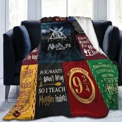 Anime Magic Colleges Blanket Warm Cozy Flannel Blanket Super Soft Throw Blanket Suitable For Sofa Bed Living Room All Season Birthday Gift (50"x40") -Folkmanis Toys Shop 51gEDBXYQaL. AC 2